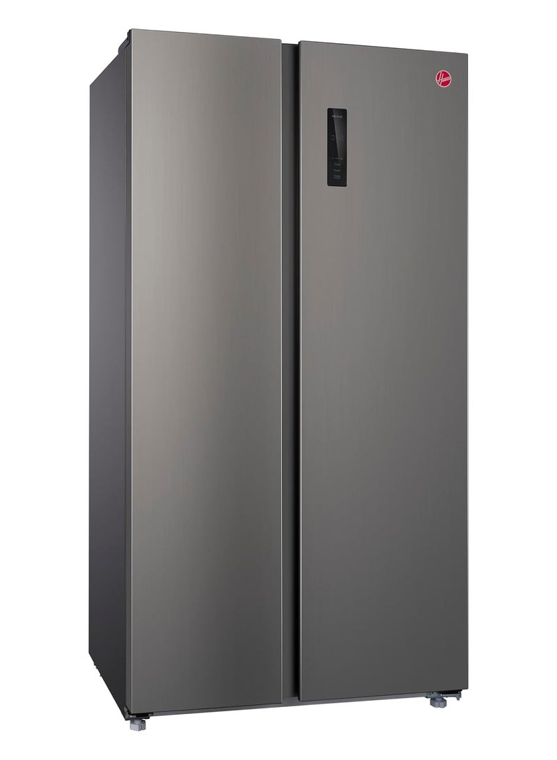 HOOVER 682 Liter Side By Side Refrigerator Dual Inverter | HSB-M682-S Inox - Image 3