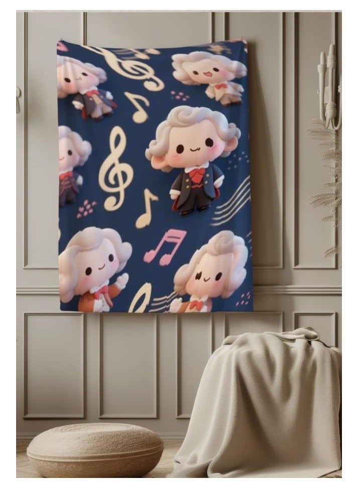 general Flannel thin blanket (warm and comfortable, suitable for sleep, gaming, dust removal and sandproof) 150cm*200cm - 964 - Image 4