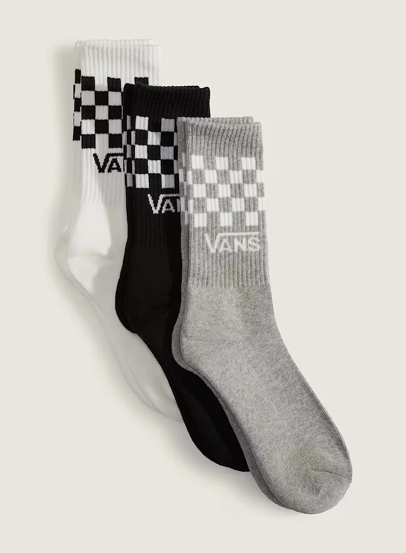 VANS Classic Check Crew Socks