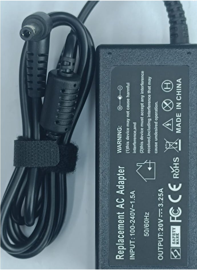 CS AC ADAPTER FOR LENOVO LAPTOP 20V 3.25A 65W  - Image 1