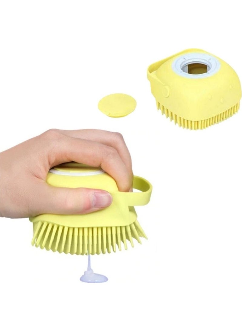5DM Soft Silicone Material, Flexible Gel Chamber, Massage Function, Effective Bath Shower Washcloth  - Image 1