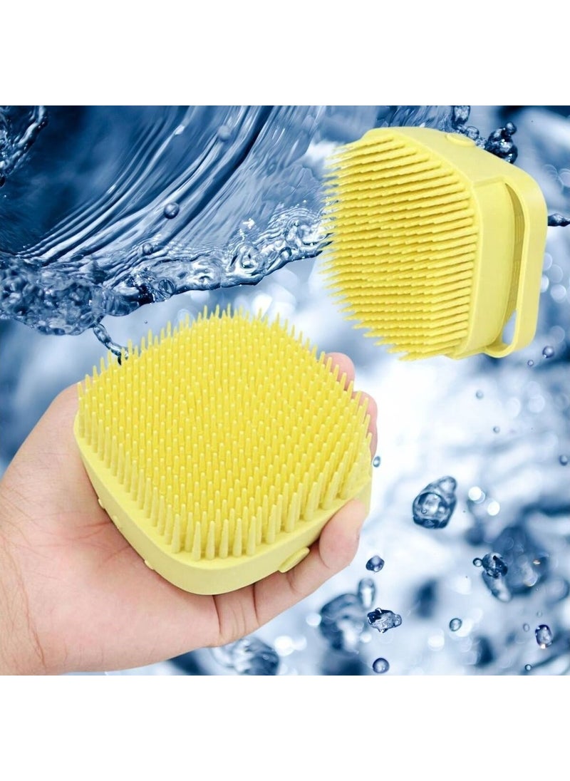 5DM Soft Silicone Material, Flexible Gel Chamber, Massage Function, Effective Bath Shower Washcloth  - Image 3