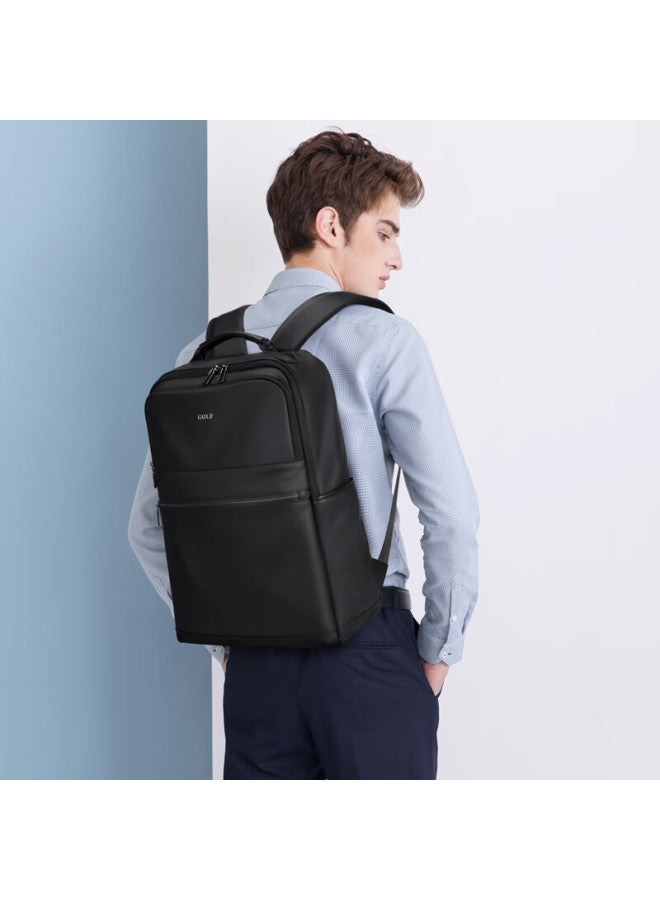 Golf Backpack For Men, Casual Double Shoulder Bag, 15.6-inch Laptop Bag, Water-resistant Student Backpack For Travel And Business Trips - Image 2