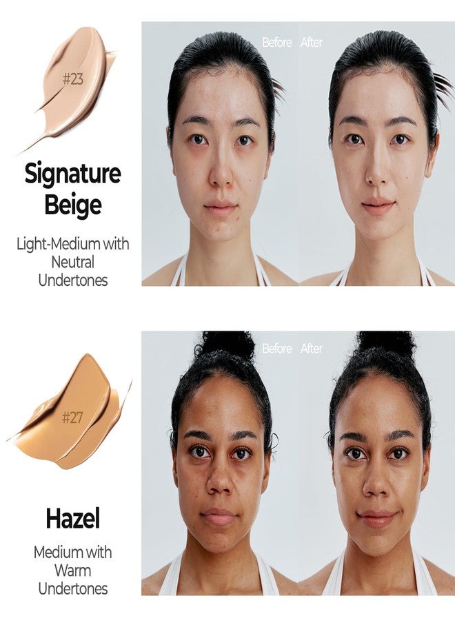 Cell Fusion C Skin Blemish Balm No.27 Hazel - Medium with Warm Undertone, Lightweight BB Cream with Ceramide, Tinted Moisturizer for Sensitive Skin, SPF-Free, Korean Makeup, 1.01 fl.oz. - Image 2