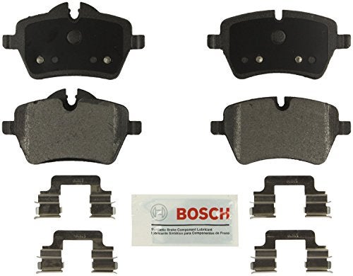 BOSCH BE1204H Blue Semi-Metallic Disc Brake Pad Set With Hardware - Compatible With Select Mini Cooper, Cooper Countryman, Cooper Paceman; FRONT - Image 5