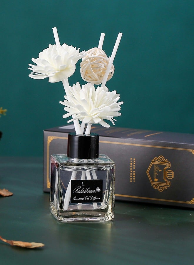 Rose fireless aromatherapy air freshener bedroom room perfume aromatherapy ornaments aromatherapy home bathroom aromatherapy  - Image 5