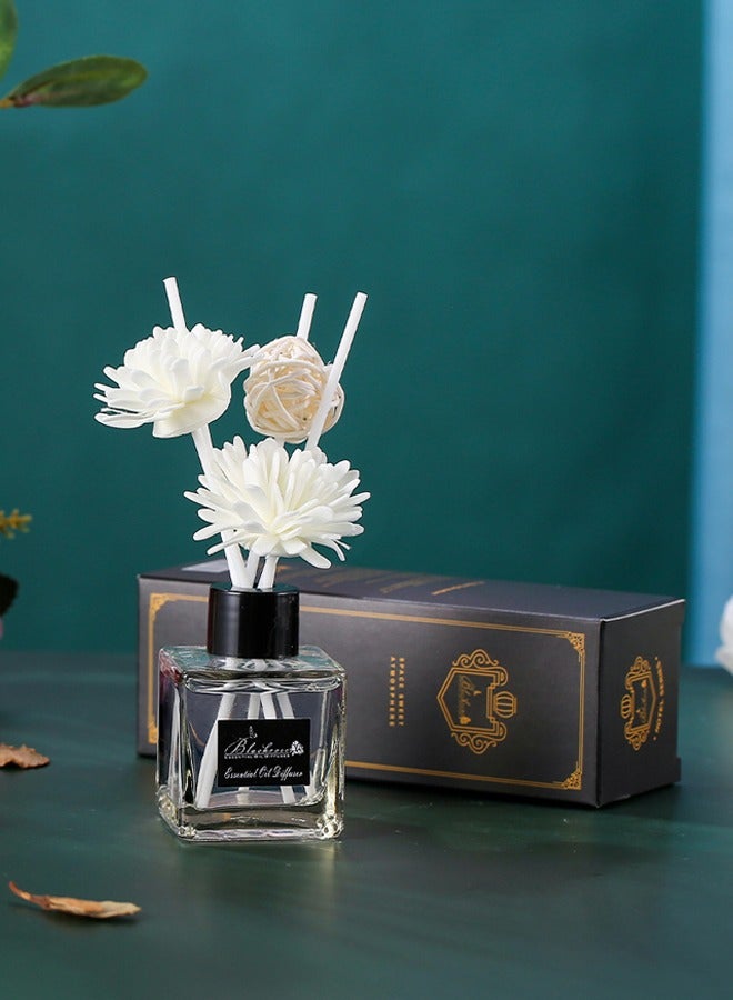 Rose fireless aromatherapy air freshener bedroom room perfume aromatherapy ornaments aromatherapy home bathroom aromatherapy  - Image 1