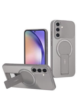 for Samsung Galaxy A16 4G/5G Case, Stable Structure,Skin-Friendly Feel,Magnetic Wireless Charging Protective Phone Case for Samsung Galaxy A16 4G/5G, Grey.