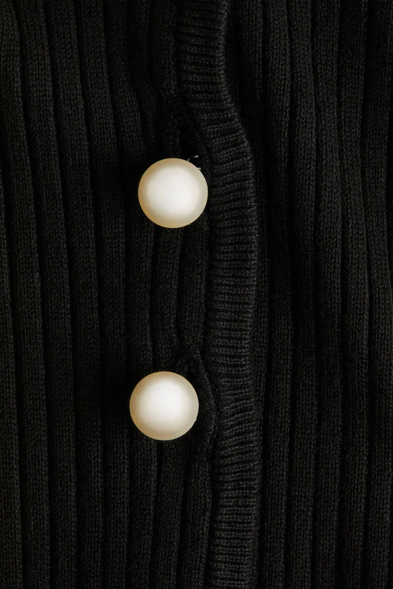 H&M Rib-knit cardigan