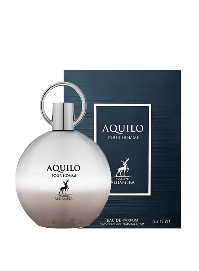 MAISON ALHAMBRA 3 Pieces Aquilo Perfume For Men 100ml EDP - Image 2