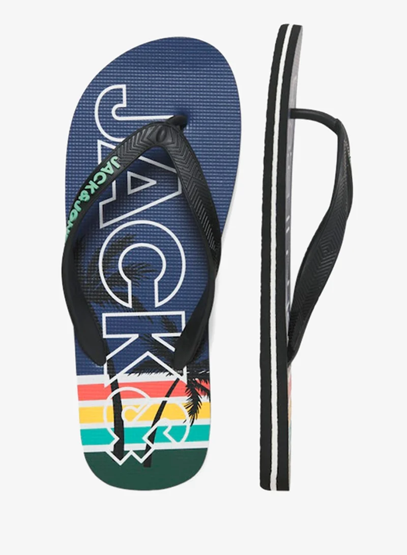 JACK & JONES Printed Flip Flops