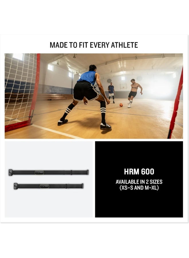 جارمين حزام الصدر HRM 600 جهاز مراقبة معدل ضربات القلب المتميز مع عمر بطارية يصل إلى 2 شهر (M-XL) - Image 4