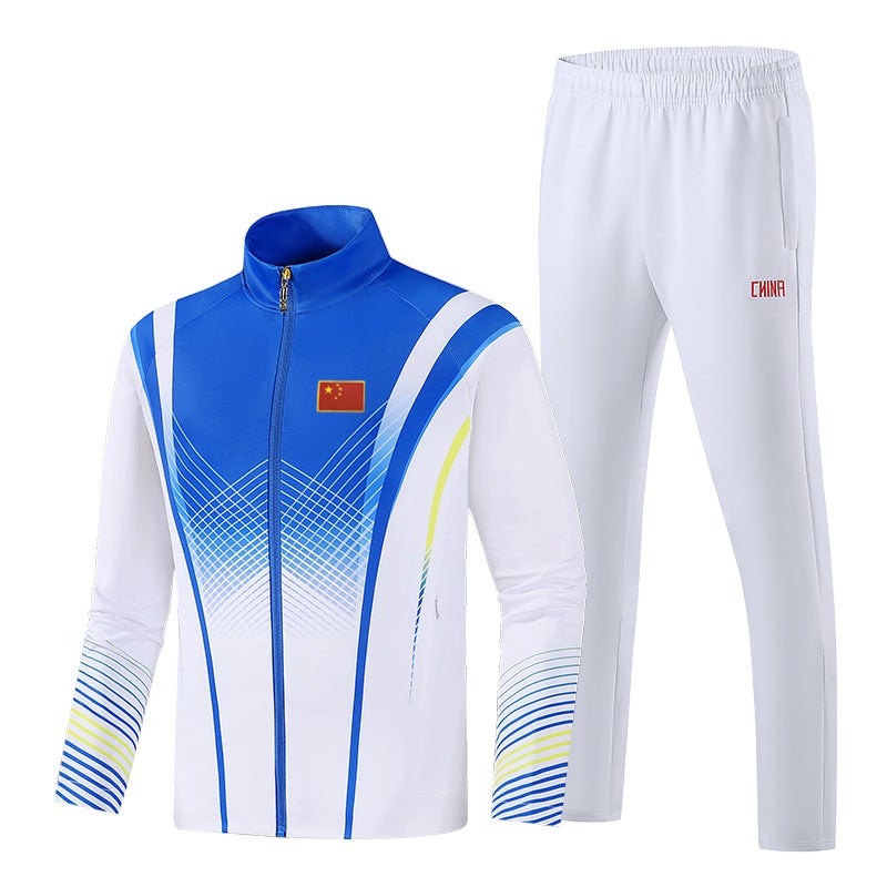 Chinese Team Sportswear Suit Men'S And Women'S Sports Students' Training Clothes Martial Arts Coaching Clothes Coat Sports Appearance - Image 5