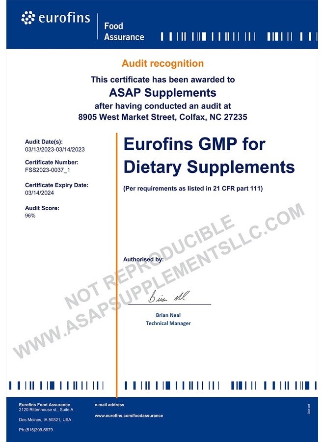 Absonutrix Serrapeptase Enzyme 583mg, 4 Fl oz, 250000 spu per Serving, 120 Servings, High Bioavailability, Quick Absorption, Third-Party Tested, GMP-Certified, Non-GMO, Cruelty-Free, Made in USA - Image 3