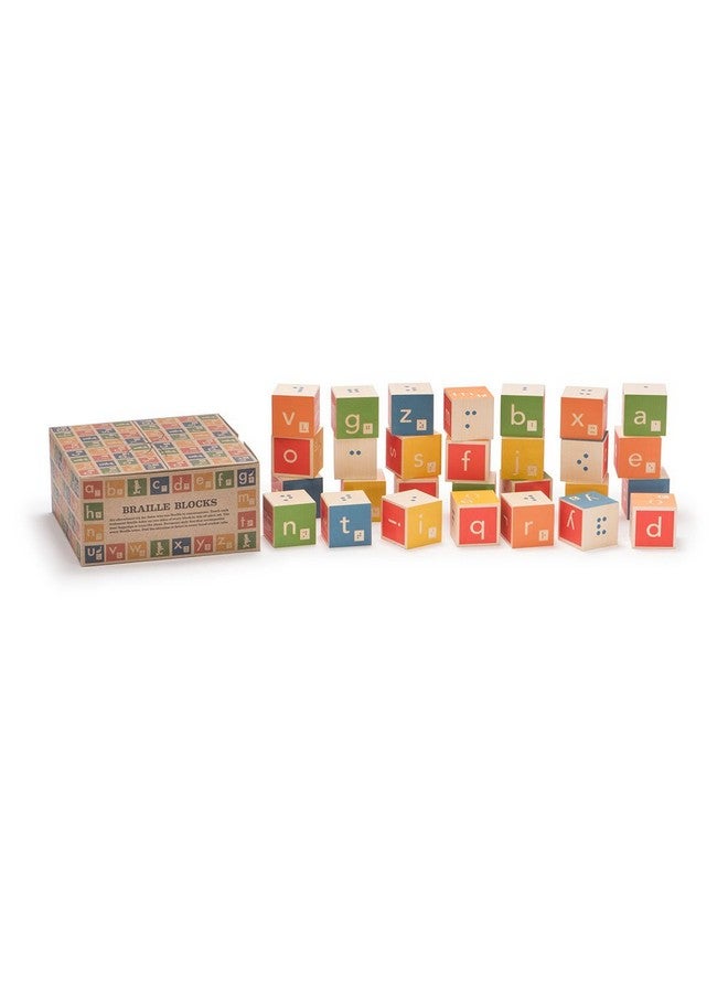 Uncle Goose Braille ABC Blocks - Made in The USA - Image 4