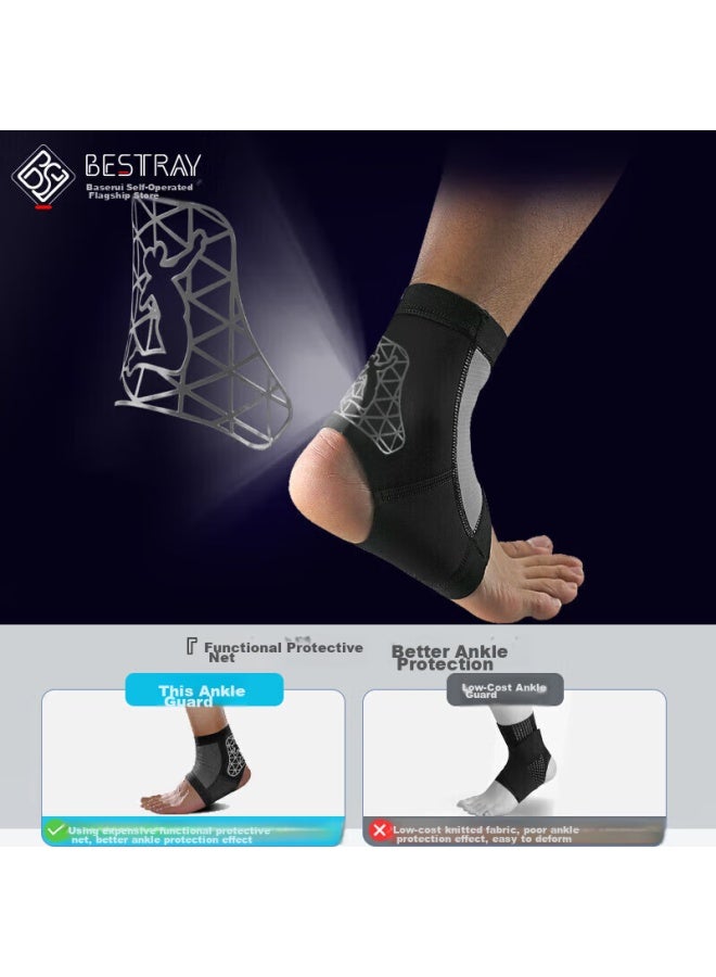 Bestray Baisirei Ankle Brace, Sports Anti-sprain, Post-injury Stabilizer, Wrist Bandage, Basketball, Football, Running, Sprain Protection Gear - Image 5