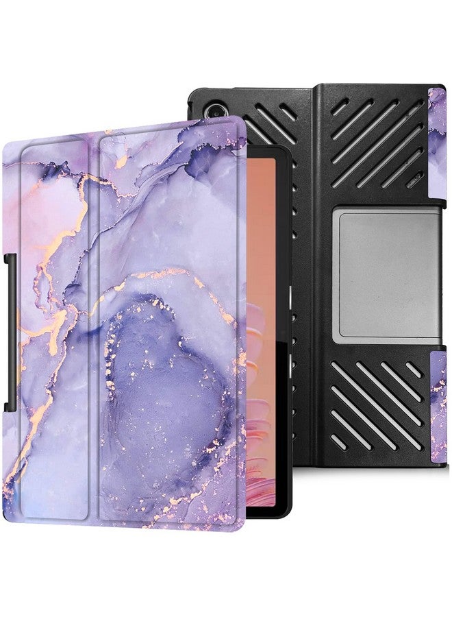 Robustrion Cover Case for Lenovo Tab Plus 11.5 inch Cover, Flip Cover Case for Lenovo Tab Plus 11.5 inch - Marble Lilac - Image 1