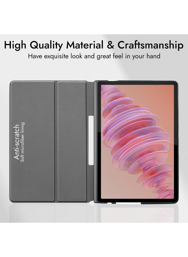 Robustrion Cover Case for Lenovo Tab Plus 11.5 inch Cover, Flip Cover Case for Lenovo Tab Plus 11.5 inch - Marble Lilac - Image 4