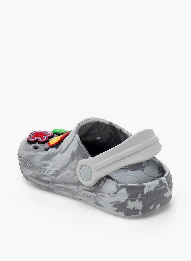 Marvel GREY Boys Backstrap Avengers Accent School Clogs for Men | Best Price UAE