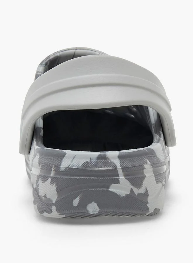 Marvel GREY Boys Backstrap Avengers Accent School Clogs for Men | Best Price UAE