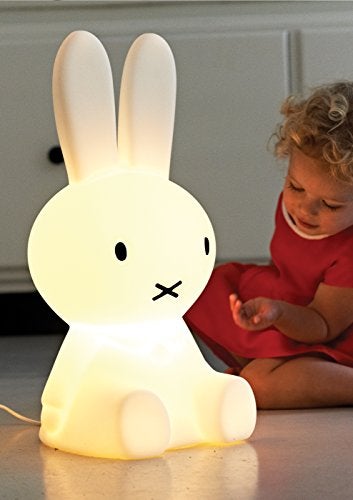 MOMA Dick Bruna - LED Lamp with Dimmer - Miffy XL (20" Inches) - Polyethylene - Image 4