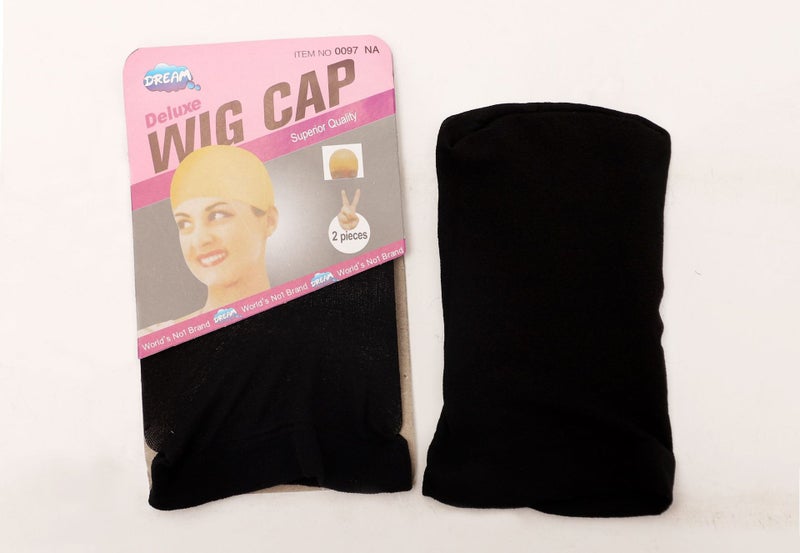Generic European Style Wig Cap Nylon Stocking Hairnet Black 