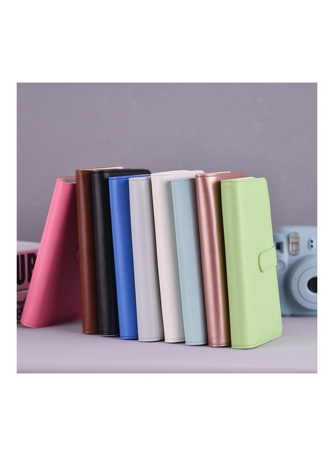 NIBEMINENT 108-Pockets Portable Photo Album Dark Blue - Image 3