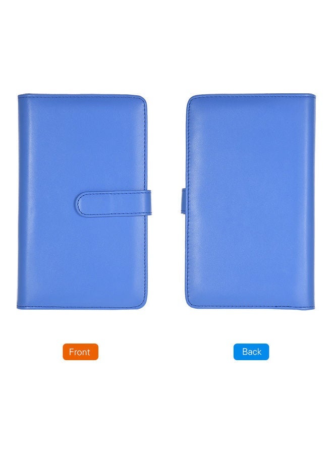 NIBEMINENT 108-Pockets Portable Photo Album Dark Blue - Image 5