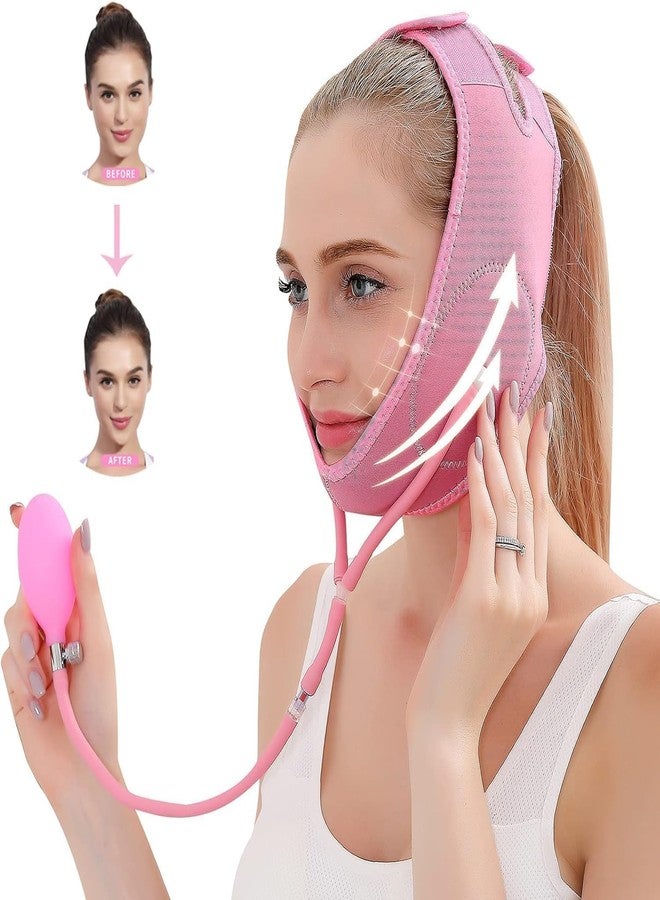 HILDA Cozron Silicone V Face Mask, Face Lift Up Belt for Facial Slimming, Chin & Cheek Slimming Bandage Mask, Double Chin Fat Reducer, Skin Tightening for Women & Men (MultiColour) - Image 4
