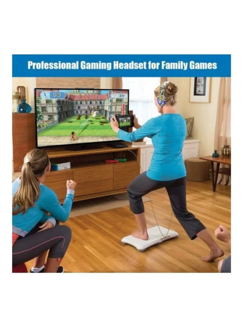 أونيكوما سماعة ألعاب سلكية تغطي الأذن مع ميكروفون لأجهزة PS4/PS5/XOne/XSeries/NSwitch/PC - Image 3