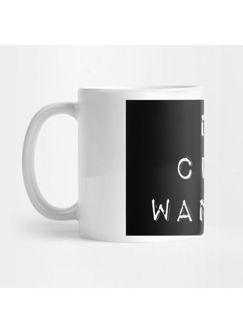 No Click Wanker Mug Glass