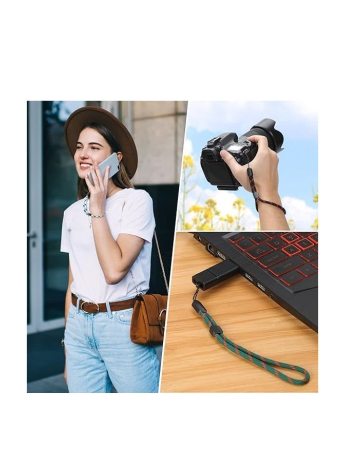 Oasisgalore Adjustable Nylon Hand Wrist Strap Lanyard for Phone, Camera, USB, ID Badge  - Image 5