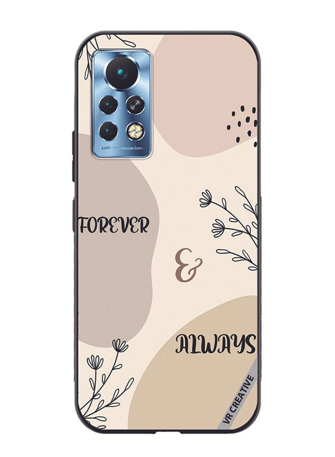 VR CREATIVE Protective Case Cover For Infinix Note 11 Pro Forever And Always Design Multicolour - Image 1