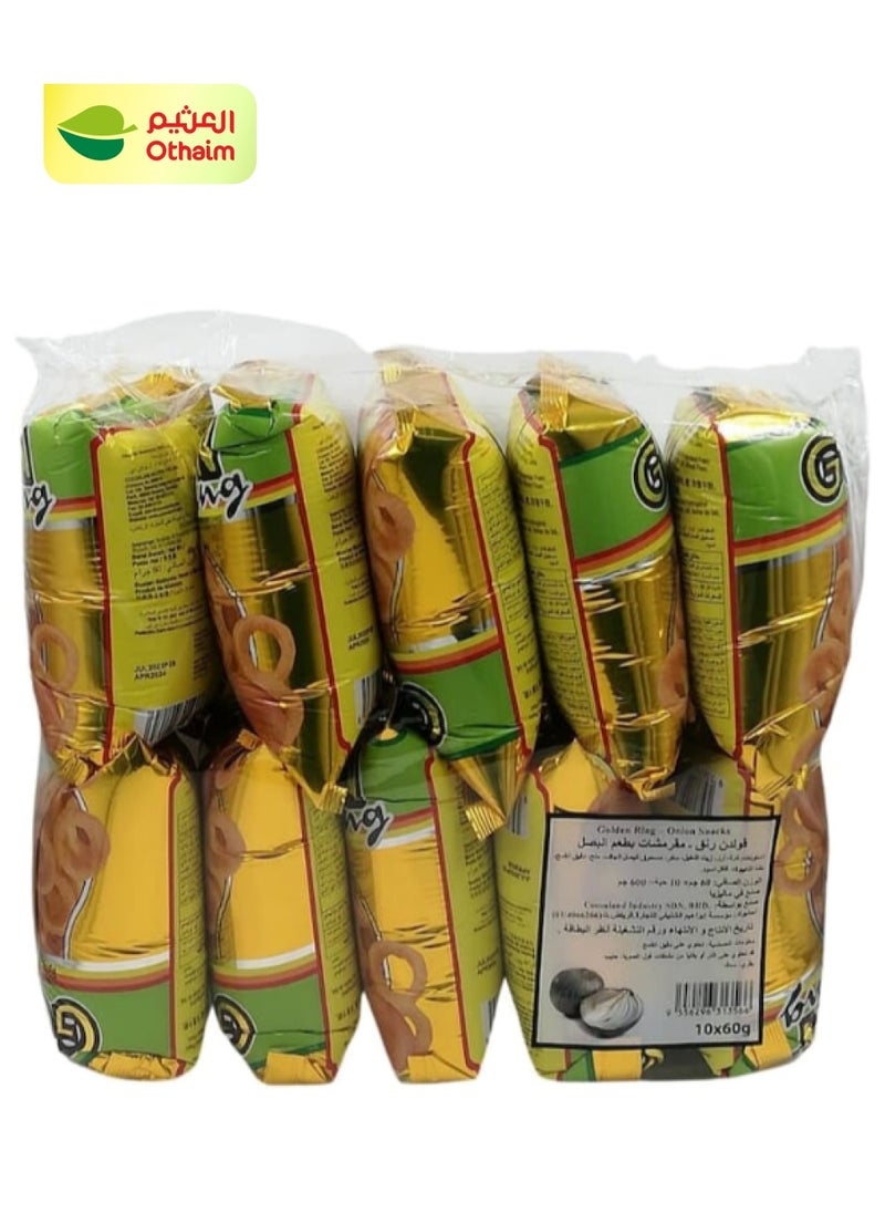 Golden Ring Onion Crackers.60G × 10 