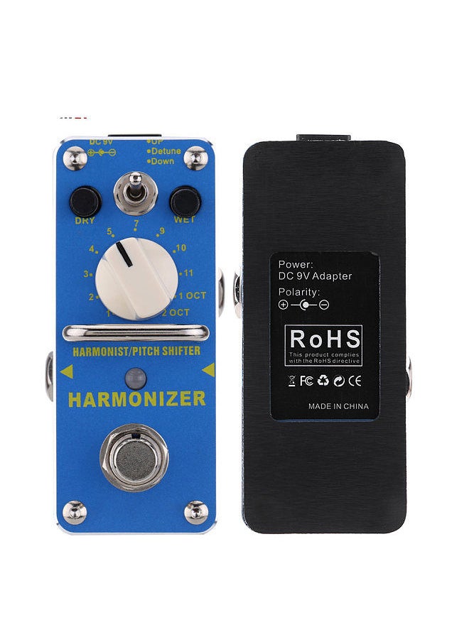 Ahar-3 Harmonizer Harmonist/Pitch Shifter Electric Guitar Effect Pedal Mini Single Effect With True Bypass
