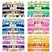 Draupnir 48 Pcs Friendship Heishi Surfer Clay Bead Set Stackable Beaded Preppy Jewelry Bracelets Friendship Boho Y2K Bracelets for Women Cute - Image 2