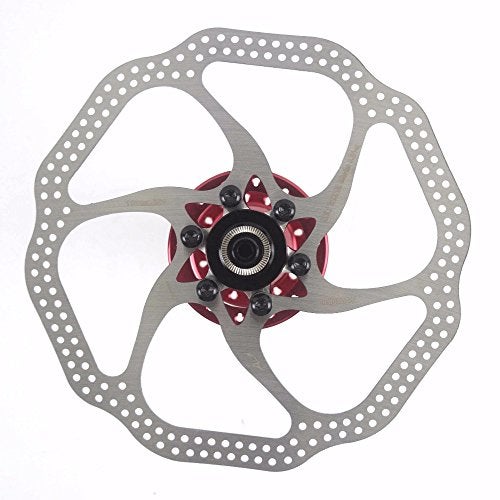 Litetop 160mm Disc Brake Rotor with 6 Bolts Stainless Steel Bicycle Rotors Fit for Road Bike, Mountain Bike, MTB, BMX (Stainless Steel, 2pcs) - Image 5