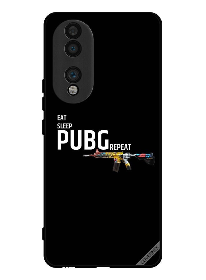 Covernex Protective Case Cover For Honor 70 Eat Sleep Pubg Repeat - Image 1