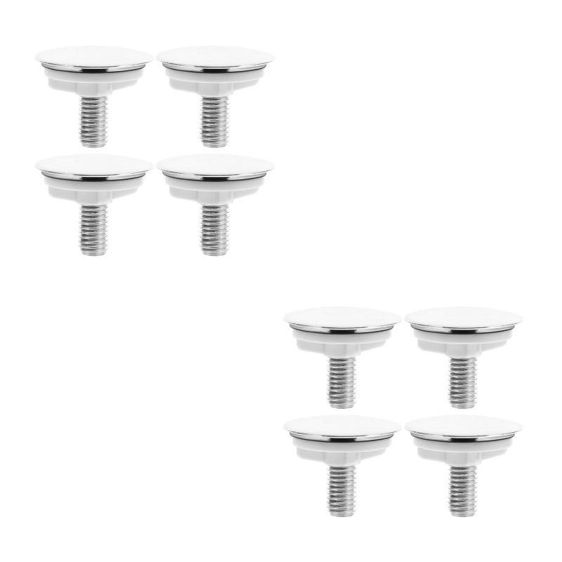 8 pcs Kitchen Sink Hole Cover Decorative Bathtub Hole Cover Kitchen Cover Counter Space Hole Plugs For Leakage Prevention Overflow Cover - Image 1