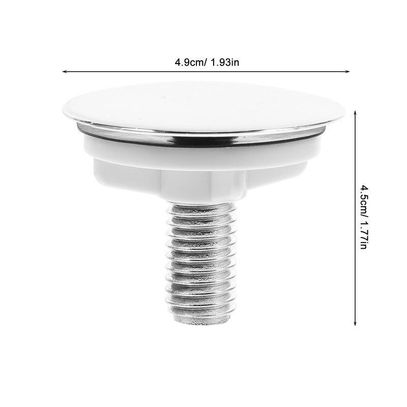 8 pcs Kitchen Sink Hole Cover Decorative Bathtub Hole Cover Kitchen Cover Counter Space Hole Plugs For Leakage Prevention Overflow Cover - Image 3