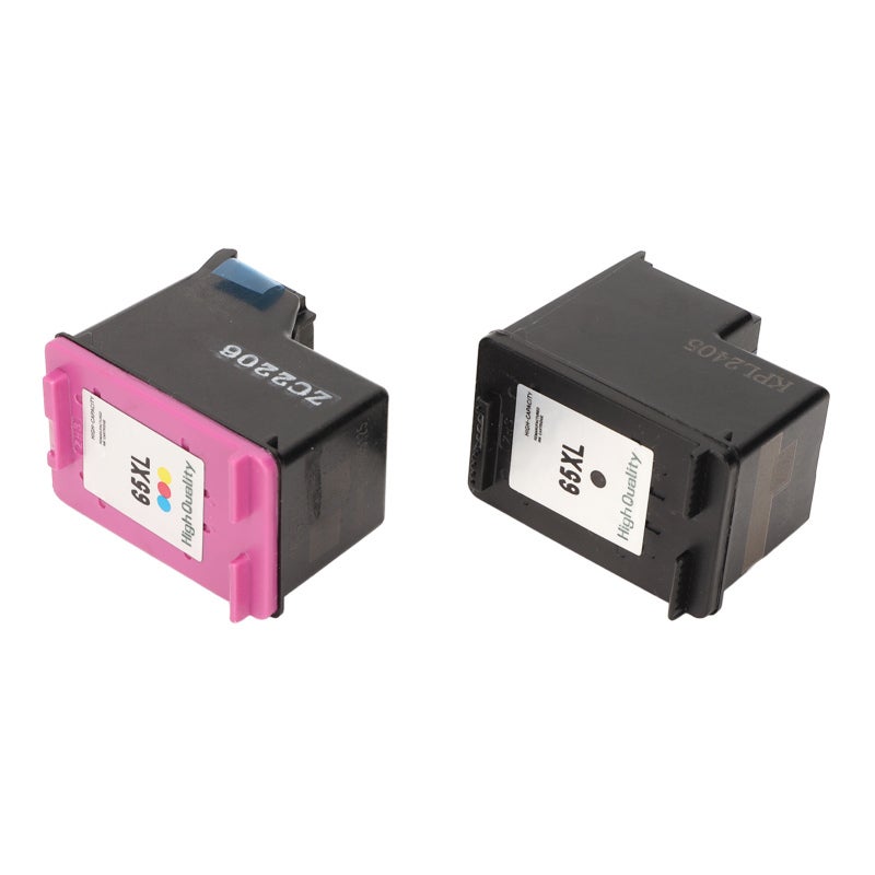65XL Ink Cartridges Replacement for HP DeskJet 2600 2620 - Large Capacity Sponge High Density Printing - ABS Material Durable for Home Office - Image 1