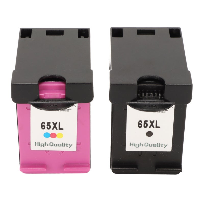 65XL Ink Cartridges Replacement for HP DeskJet 2600 2620 - Large Capacity Sponge High Density Printing - ABS Material Durable for Home Office - Image 2
