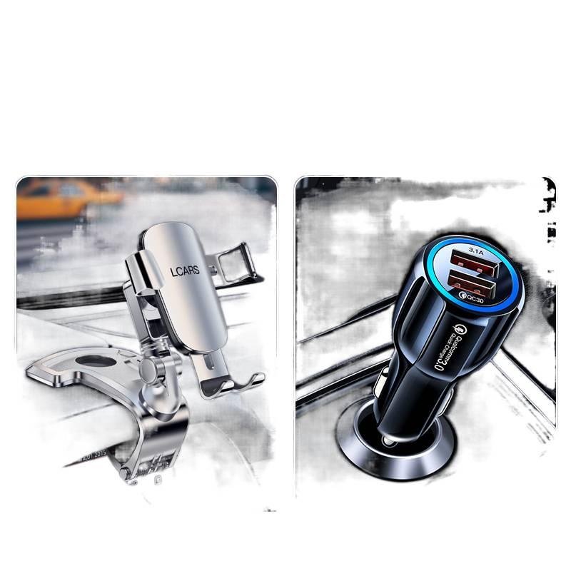 Metal Desk Phone Stand for Broad Compatibility with Anti Shake Support for Everyday Desktop White - Image 1
