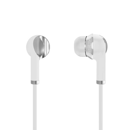 Koss iL100W in-Ear Headphones, Interlocking Desgin, 3.5mm Plug, White - Image 1
