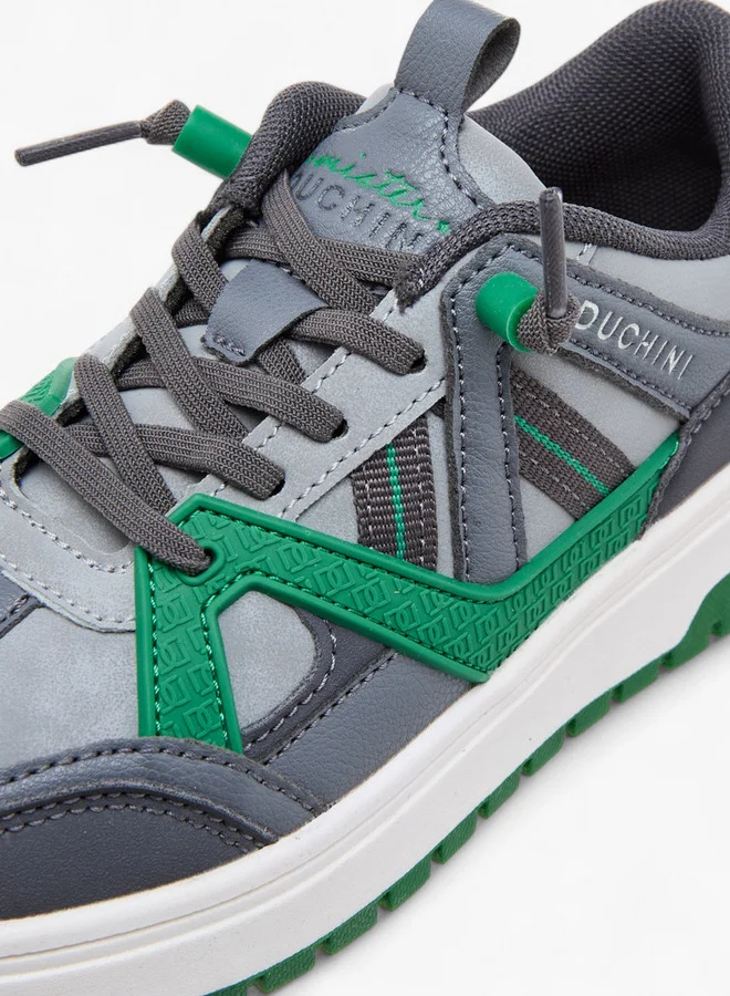 Mister Duchini Panelled Lace-Up Sneakers