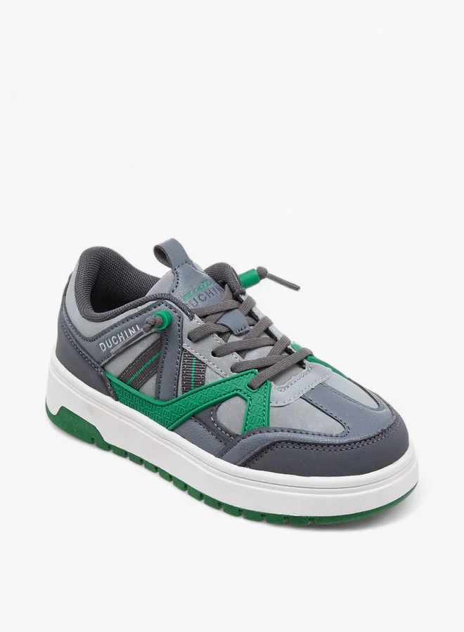 Mister Duchini Panelled Lace-Up Sneakers