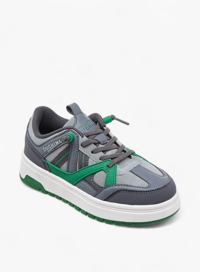 Mister Duchini Panelled Lace-Up Sneakers