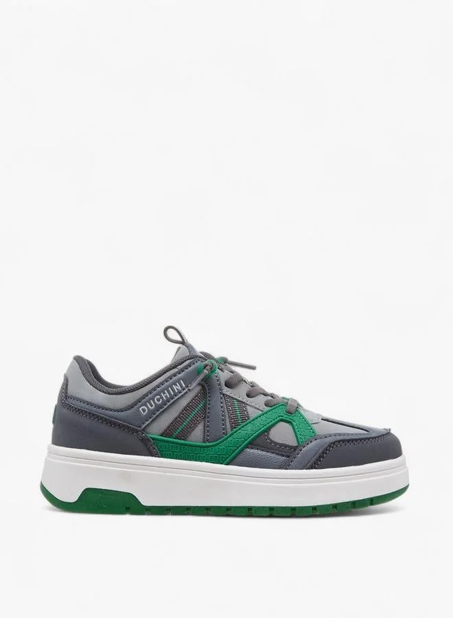 Mister Duchini Panelled Lace-Up Sneakers