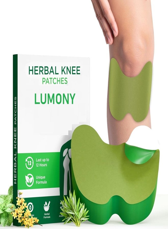 LUMONY® Herbal Pain Relief Patches (Pack of 20pcs) Knee Pain Patches (Specially Designed for Knee Joints) | 100% Safe & Natural Knee Pain Relief Products | Instant Relief | No Side Effects - Image 1