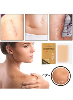 Jaysuing Tattoo Covering Up Sticker Ultra Thin Patch, Tattoo Concealing Tape Breathable And Waterproof Skin Concealing Tape Tattoo Flaw Conceal Sticker Patch Scar Cover Sticker (6PCS Skin Primary Color)  - Image 2